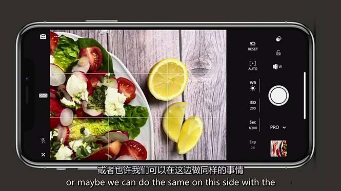 （11073期）iPhone 美食摄影-掌握美食摄影造型-构图和编辑艺术-21节课-中英字幕-吾藏分享