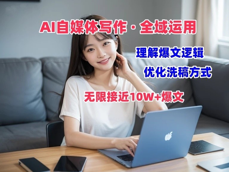 AI自媒体写作 → 价值变现，剖析爆文逻辑，无限接近10W+爆文体验课-吾藏分享