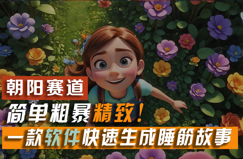 （11405期）利用一款软件5分钟一条爆款睡筋故事，简单粗暴精致！小白月入2w+-吾藏分享