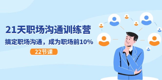 （11615期）21天职场沟通特训营，搞定 职场沟通，成为 职场前10%（22节）-吾藏分享