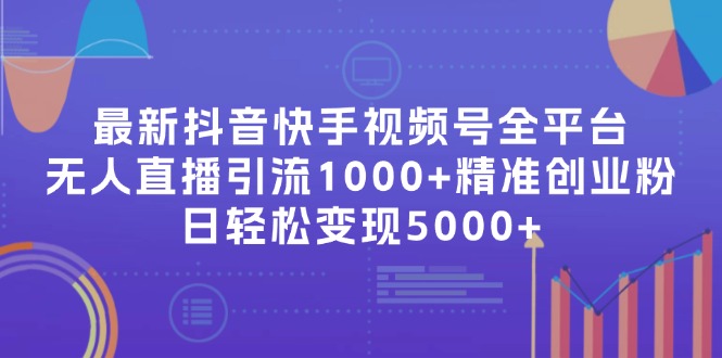 （11970期）最新抖音快手视频号全平台无人直播引流1000+精准创业粉，日轻松变现5000+-吾藏分享