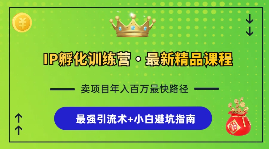 （13055期）IP孵化训练营，知识付费全流程+最强引流术+小白避坑指南-吾藏分享