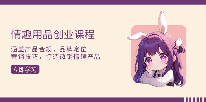 （13682期）情趣用品创业课程：涵盖产品合规，品牌定位，营销技巧，打造热销情趣产品-吾藏分享