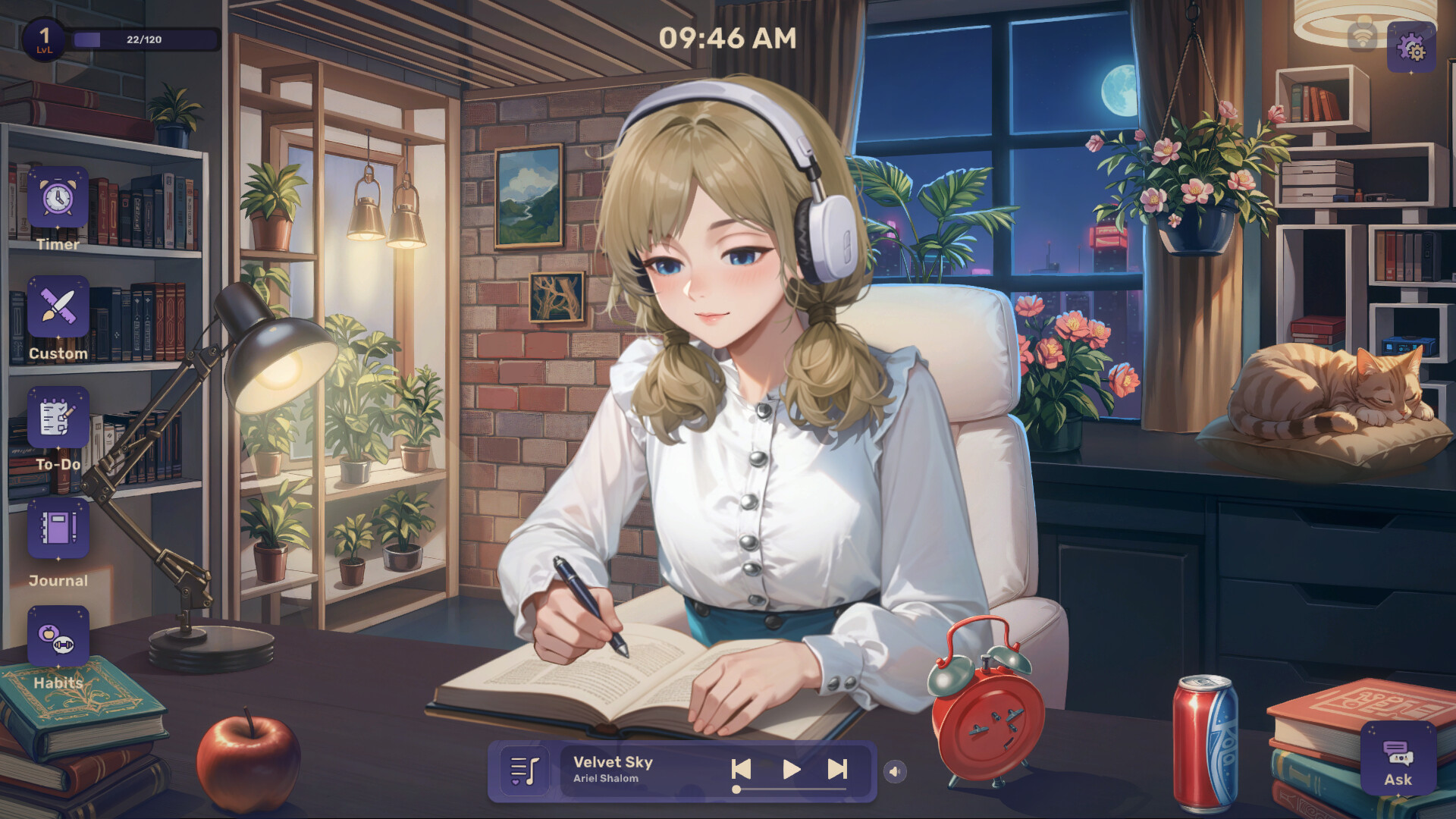 Lo-Fi女孩：AI助手/Lo-Fi Girl: AI Assistant-吾藏分享