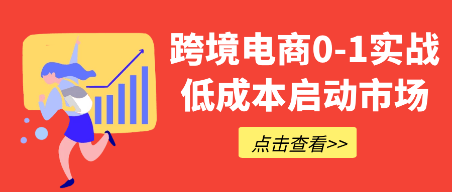跨境电商0-1实战低成本启动市场-吾藏分享