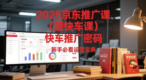 2025京东推广课（原快车课）解锁京东快车推广密码，新手必看运营宝典-吾藏分享