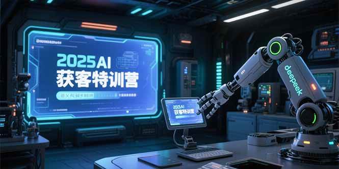 （15289期）2025AI获客特训营，AI图文视频全制作，deepseek工具实操教学-吾藏分享