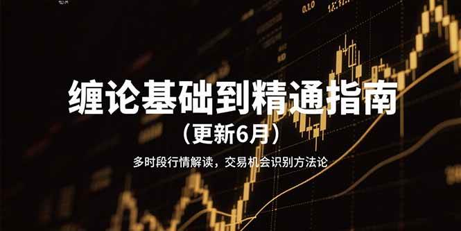 缠论基础到精通指南（更新6月）多时段行情解读，交易机会识别方法论-吾藏分享
