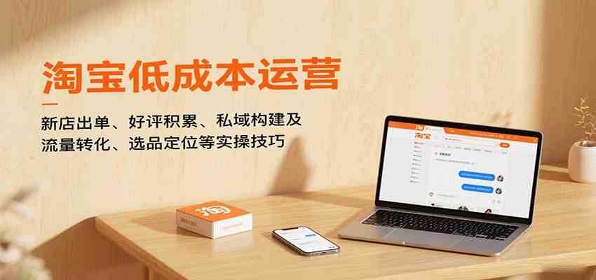 淘宝低成本运营，新店出单、好评积累、私域构建及流量转化、选品定位等（更新9月）-吾藏分享