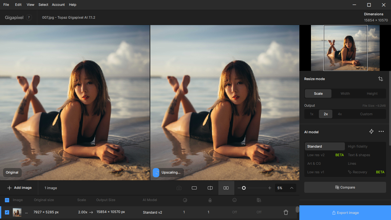 图片无损放大Topaz Gigapixel AI v8.4.4-吾藏分享