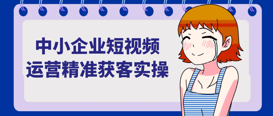 中小企业短视频运营精准获客实操-吾藏分享