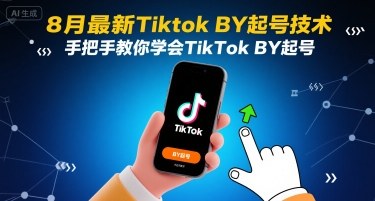 8月最新Tiktok搬运起号技术，手把手教你学会TikTok搬运起号-吾藏分享