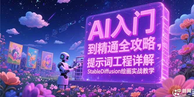 （15181期）AI入门到精通全攻略，提示词工程详解，StableDiffusion绘画实战教学-吾藏分享