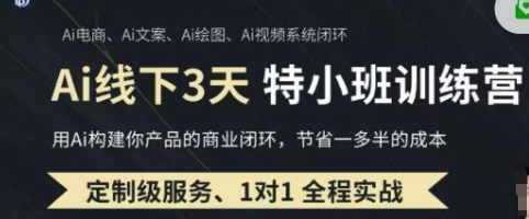 AI实操培训第20-21期线下，0基础保姆级教程，3月最新整理，企业获客、降本增效、打造超级个体-吾藏分享