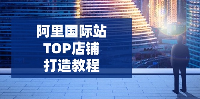 阿里国际站TOP店铺打造教程：涵盖平台到高阶，解决运营难题，提升询盘-吾藏分享