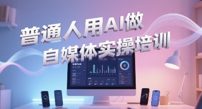 普通一个人用AI做自媒体，助你轻松开启AI自媒体创作之路-渝渝网创