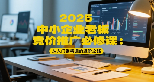 2025中小企业老板竞价推广必修课：从入门到精通的进阶之路-吾藏分享