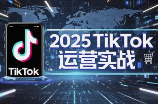 2025TikTok电商运营，掌握TikTok店铺运营核心技巧，实现低成本高转化-吾藏分享