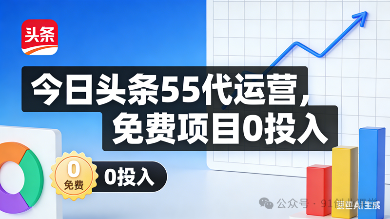 今日头条55代运营【社群免费项目】免.费.项.目,0投入，全新躺.zhuan模式-休闲网赚three