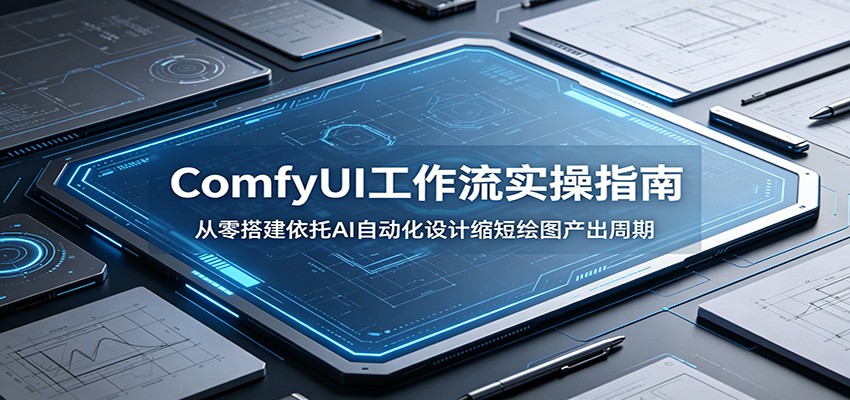 ComfyUI 工作流实操指南：从零搭建依托AI自动化设计缩短绘图产出周期-吾藏分享