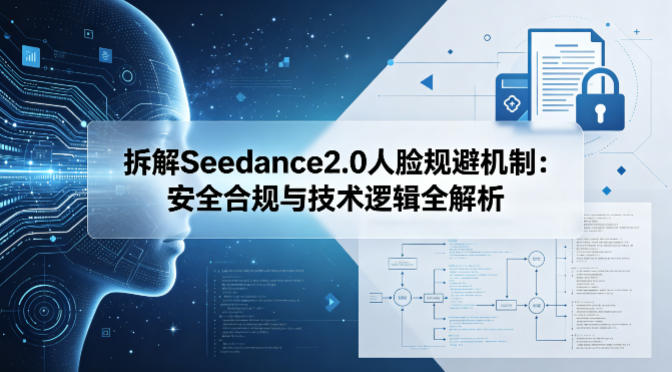 拆解Seedance2.0人脸规避机制：安全合规与技术逻辑全解析-雷总笔记资源网