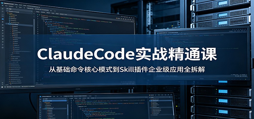 ClaudeCode实战精通课:从基础命令核心模式到Skill插件企业级应用全拆解-创客前沿