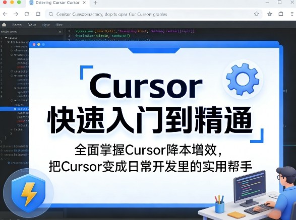 Cursor快速入门到精通，全面掌握Cursor降本增效，把Cursor变成日常开发里的实用帮手-赚客网赚