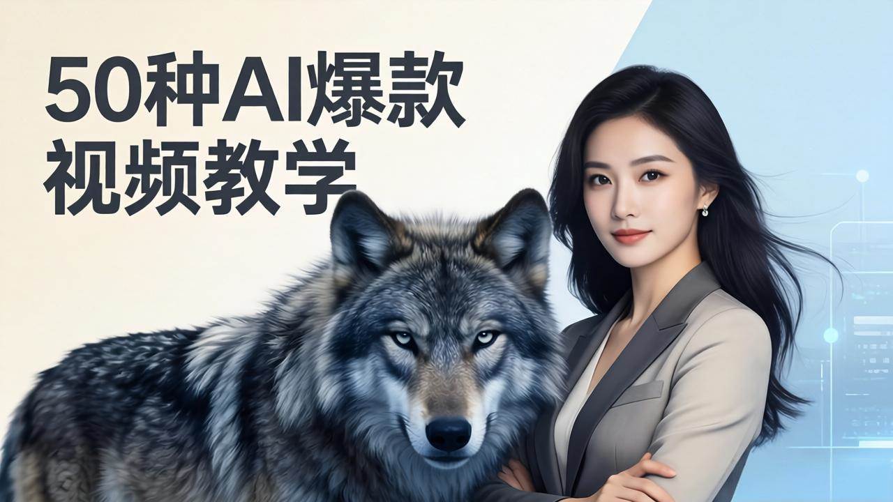 （17815期）50种AI爆款视频教学：影视级古诗词+治愈萌宠+山海经蛟龙，高阶宝典商业落地-休闲网赚three