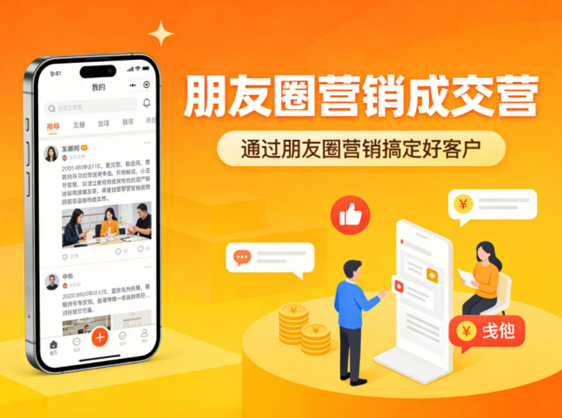 朋友圈营销成交营，通过朋友圈营销来搞定好客户-吾藏分享