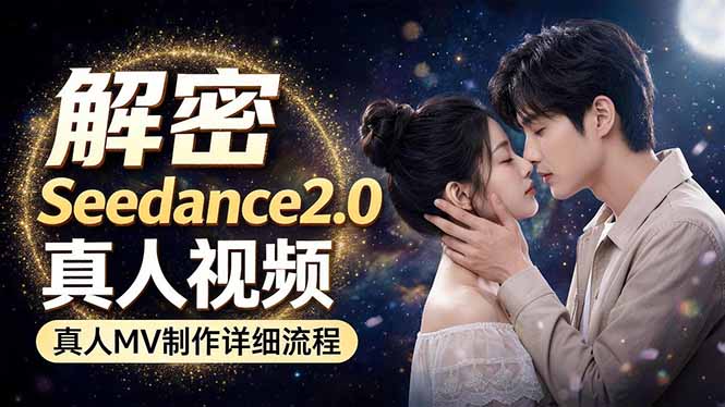 Seedance 2.0电影级真人 MV全流程拆解：提示词、运镜、粒子特效，手把手实操-赚客网赚